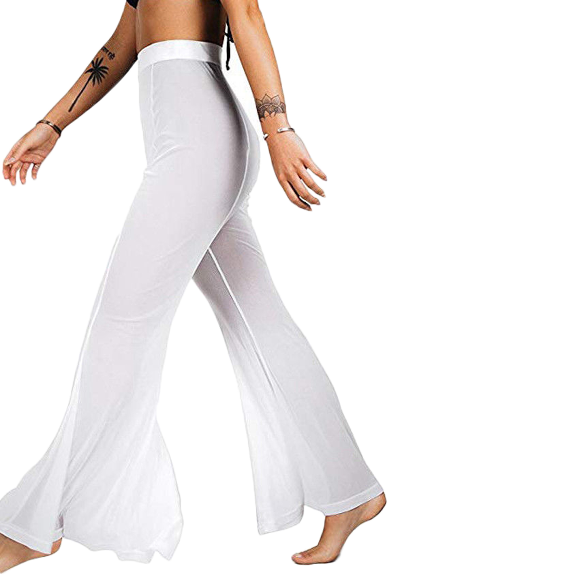 wsevypo Women Mesh Sheer Beach Wear 
