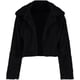 thumbnail image 5 of Faux Fur Coat Women Cropped Hot Pink Sherpa Warm Jackets Fleece Outerwear Women's Fur & Faux Fur Jackets & Coats, 5 of 5