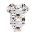 thumbnail image 2 of Rocae Funny Animals Series for Baby Climbing Clothes Soft Baby Romper for Active Infants Comfortable and Breathable Crawling Jumpsuit Unisex Baby Outfit 18 Months, 2 of 8