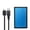 USB3.0, variant on Drrntien Hard Disk Aluminum Enclosure USB Laptop Hard Drive Case 2.5Inch Serial Port SSD