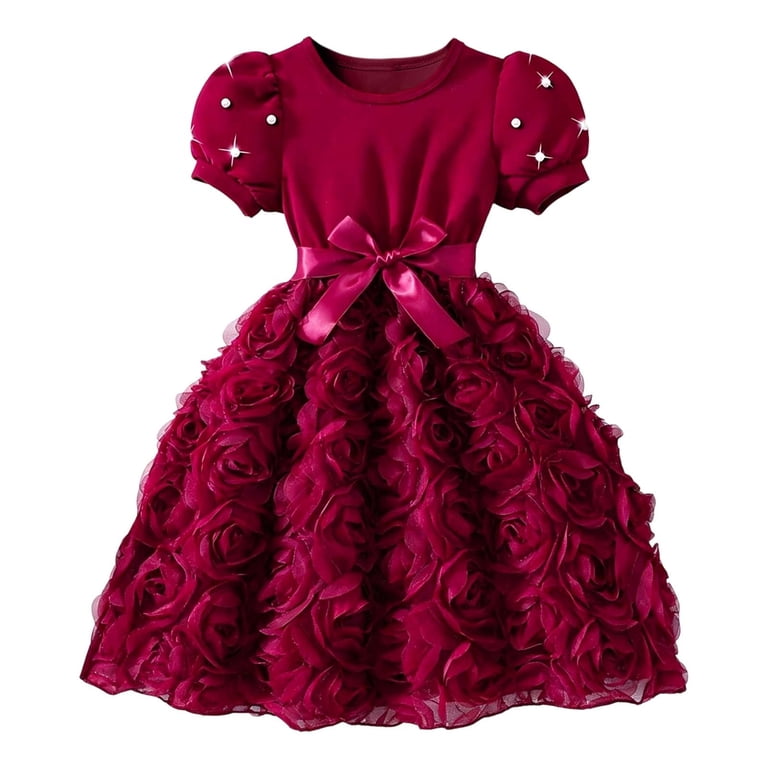 birthday dress embellished Luxe Silver Diamond Rhinestone Birthday Dress