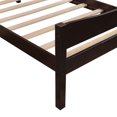 thumbnail image 6 of Twin Size Wood Platform Bed with Headboard and Wooden Slat Support, 6 of 7