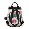 thumbnail image 2 of FORMRS Women's Travel Backpack Purse Anti-theft Hidden Pockets Casual Shoulder Bag, Christmas Train, 2 of 7