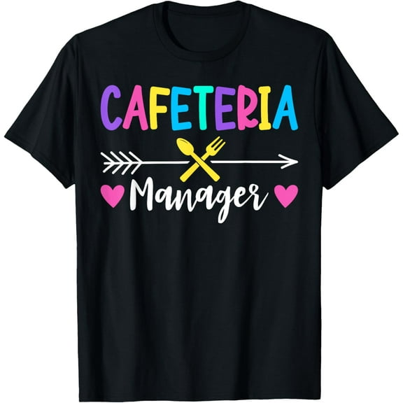 Playful Comfort Tee - Cute Cafeteria Manager Appreciation T-Shirt