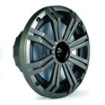 thumbnail image 2 of Pair Of Kicker 8" Marine Coaxial Speakers – White With Multi-Color LED Lights, OEM Style 2 of 3