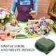thumbnail image 3 of SOPOTUTU Caja De Espuma Floral Verde Para Arreglos Con Plástico Resistente Y Absorción De Agua, 3 of 8