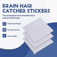 thumbnail image 4 of 25 PCS Drain Hair Catcher Shower Drain Hair Catcher Mesh Stickers for Bathroom, 4 of 5