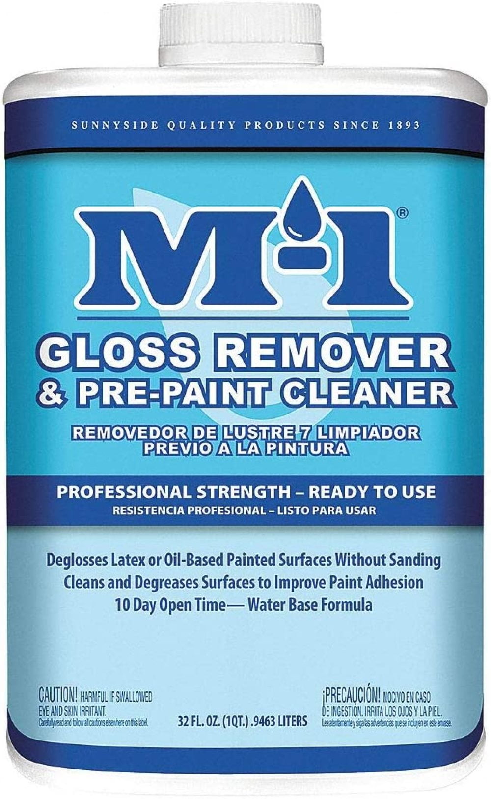 Paint Deglosser, PrePaint Cleaner, 1 qt.