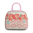 thumbnail image 2 of Lunch Bag Lunch Box for Women Reusable Insulated Lunch Cooler Bags,Large Capacity for Work Travel Picnic,Water-Resistant Pioneer Colorful Floral Lunch Tote Bag Gifts for Woman Mom Pink, 2 of 6