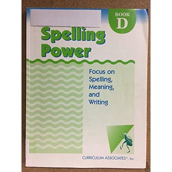 Pre-Owned Spelling Power Book D: Focus on Spelling, Meaning, and Writing