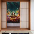 thumbnail image 2 of Cortina para puerta con diseño de El libro de la vida, cortina opaca para ventana, cortina divisoria para habitación, tapiz para decoración del hogar, 34" de ancho x 56" de largo, 2 of 7