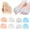 Color Mixing, variant on Silicone Toe Separator, 4 Pairs Gel Toe Separators Ball of Foot Cushions Correct Toes Spreaders for Feet for Overlapping Toes, Hammer Toe Crooked Toes for Men & Women (Color Mixing)
