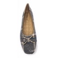 thumbnail image 2 of Victoria K Women's Bow Plaid Wedge Shoes, 2 of 4