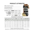 thumbnail image 2 of KVMeteor Women Plus Size Summer Tie Dye Print Mini Dress Casual Beach Loose Shirt Dress, 2 of 2