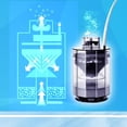 thumbnail image 3 of Sistema de filtro de acuario de varias etapas | Potente purificador de agua por succión BioAqua | Filtración bioquímica | Ventilador de oxígeno giratorio | Eliminación de heces | Diseño Automático, 3 of 9