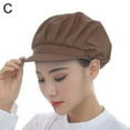 thumbnail image 1 of MesaSe Unisex Dustproof Breathable Elastic Kitchen Chef Hat Cleaner Factory Work Cap, 1 of 11