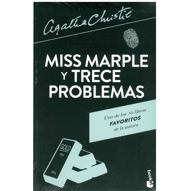 MISS MARPLE Y TRECE PROBLEMAS BOOKET MEXICO AGATHA CHRISTIE
