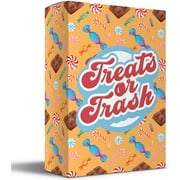 Treats or Trash - Exciting Card Game for Kids & Families. Get Those Treats and Try to Avoid The Trash | 2-4 Players | Ages 4 