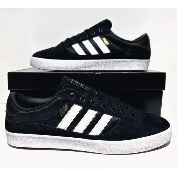 Adi - das Puig Mens Size 11 Indoor Sneakers Black White Athletic Casual