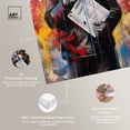 thumbnail image 4 of Genius Love Canvas Graffiti Pop Art by Art Remedy, Gallery Wrapped, 30" x 45", 4 of 7