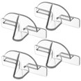 thumbnail image 1 of Moluckfu 4Ud Estante De Pared Para Gafas Transparente Con Y Material Resistente, 1 of 8