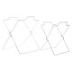 thumbnail image 1 of unbranded 2Ud Soporte Plegable Para Bolsas De Basura De Acero Plata Para Cocina Interior Y Exterior Compacto Y Portátil, 1 of 8