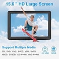 thumbnail image 4 of 17.9Inch Portable DVD Player with 15.6 Inch English HD Large Screen DVD Player CD Player, 4 of 4