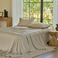 thumbnail image 5 of DOZ Bamboo Viscose Sheet Set, Organically Grown Bamboo, Buttery Soft, Cooling, High GSM, Deep Pockets, 5 of 10