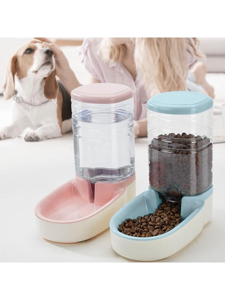 Yiran Automatic Pet Feeder for Dogs & Cats, Pink
