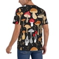 thumbnail image 2 of Fotbe Various Mushrooms Baseball Jersey Shirt for Men and Women, Casual Short Sleeves Button Down T-Shirt-XX-Large, 2 of 9