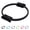 black, variant on Pilates Ring Fitness Trainer, Pilates Fitness Circle for Seniors, Double Padded Handle Ring for Full Body Exercise