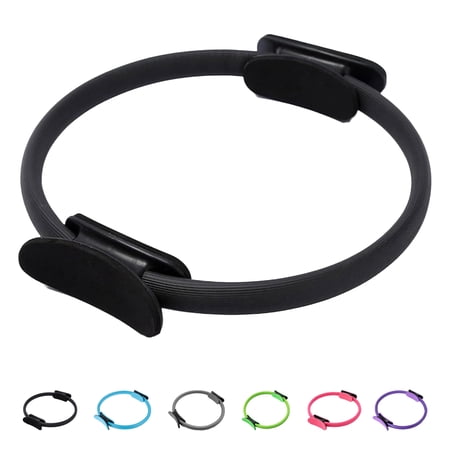 Pilates Ring Fitness Trainer, Pilates Fitness Circle for Seniors, Double Padded Handle Ring for Full Body Exercise