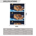 thumbnail image 3 of Wukai Ocean Scene with Noah's Ark Garden Flags Double Sided Welcome Garden Yard House Flags Outside Outdoor House (Only Flag), 3 of 8