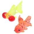 thumbnail image 4 of HEMOTON 2pcs Glow In The Dark Goldfish Models Fake Fish Model Fish Decorations, 4 of 8