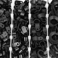 thumbnail image 3 of R-Type Nylon Cable Clamp,  Texture Is , Plastic Nylon Cable Clamp, 625Pcs For Electrical Electronic, 3 of 8