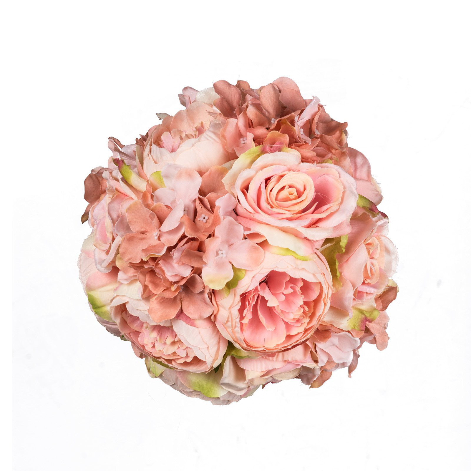 A & B Home Artificial Hanging Peony Hydrangea Ball