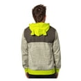 thumbnail image 7 of Shrek Costume Pullover Hoodie Sweatshirt With 3D Trumpet Ears On Hood, 7 of 7