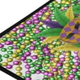 thumbnail image 2 of Coolnut Mardi Gras Kitchen Rug, 39"x20" Anti Fatigue Non-Slip Bath Rug, Entryways Runner Comfort Mat for Kitchen Washroom Bedroom, 2 of 7