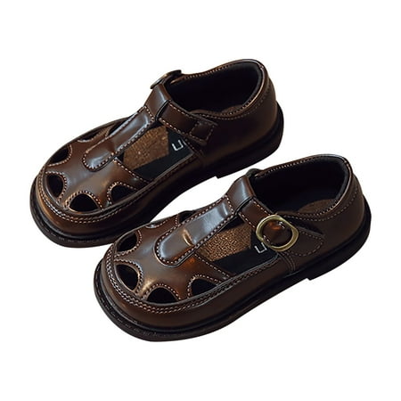 

Toddler Girl s Brown Casual Sandals 4 Years-4.5 Years