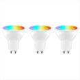 thumbnail image 1 of Bombilla LED Inteligente Tuya GU10 Regulable 5 W CA 200-240 V WIFI + Bluetooth Control de Aplicación Smart Life Funciona con Home 3 Piezas, 1 of 7