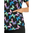 thumbnail image 7 of Scrubstar Women's Blissful Flutters V-Neck&nbsp;Scrub Top, 7 of 7
