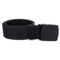 thumbnail image 2 of pitrice Men Boys Canvas Breathable Tactical Waist Belt with Plastic Buckle Solid Waist Strap Belts Rescue Rope Band, 2 of 9