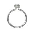 thumbnail image 2 of 1.00 Carat Excellent Asscher Cut Natural Diamond Beautiful Solitaire Bridal Ring for Bride Solid 18K White Gold Size 5, 2 of 6