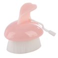 thumbnail image 2 of Cepillo de masaje exfoliante para eliminar el maquillaje con suavidad, limpiador facial Pink Soft Heart, 2 of 8