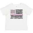thumbnail image 3 of Inktastic Breast Cancer Awareness Pink Ribbons and Flag Boys or Girls Baby T-Shirt, 3 of 5