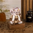 thumbnail image 1 of Muñecos de punto de pareja de enanos sin rostro, figuras artesanales con temática de café | Accesorios de decoración para restaurantes | Adorno de escritorio para amantes del café, 1 of 8