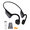 Black, variant on Bone Conduction Headphones Bluetooth 5.4 Open Ear Headphones with Mic, 20H Play