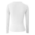 thumbnail image 5 of EDFBUYKRS Ruffle Blouse with Long Sleeves, Sizes S-3X, Women’S Xl, 5 of 5