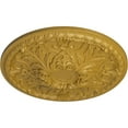 thumbnail image 3 of 32 3/8"OD x 3 1/2"P Tristan Ceiling Medallion Iridescent Gold Finished, 3 of 6