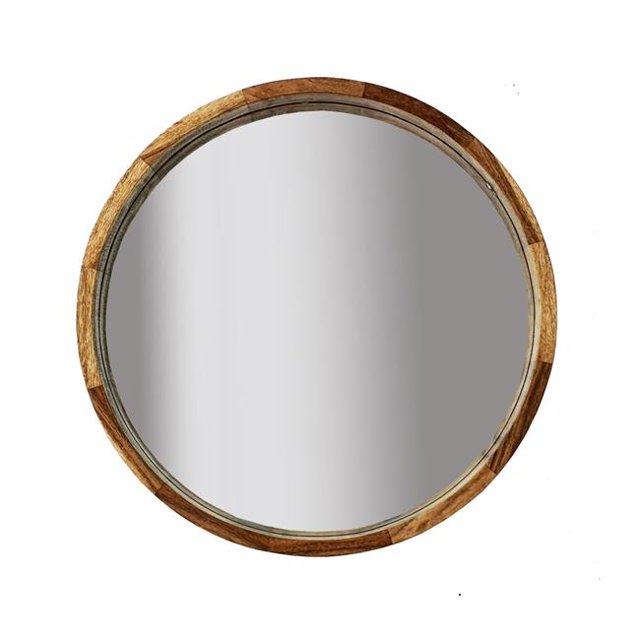 Sagebrook Home 15645-01 Miroir Rond de 24 Po&44; Marron